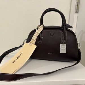 NWT Songmont Mini Yore Bowling Bag - Ebony